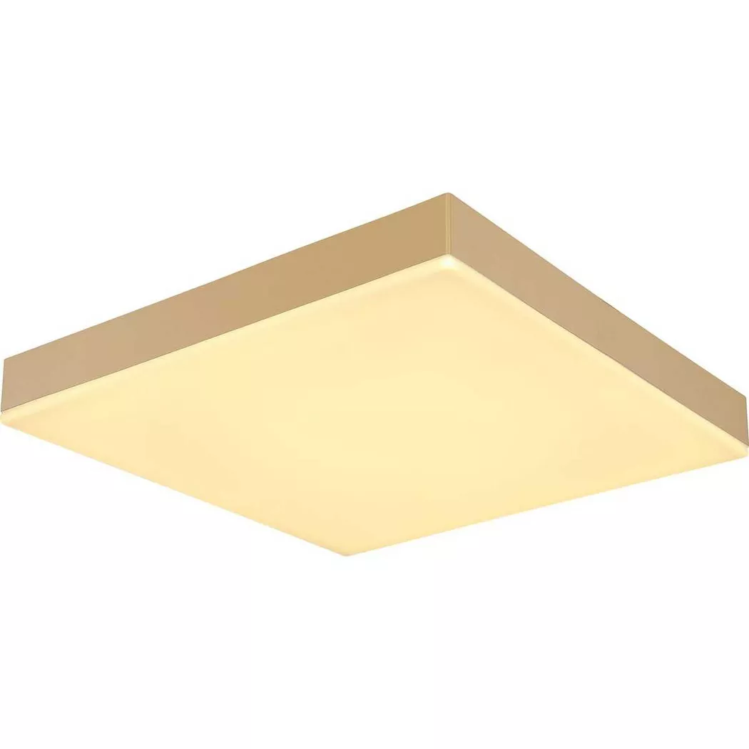 mutoni light – Deckenleuchte Doro Metall messing weiss LED, One Size