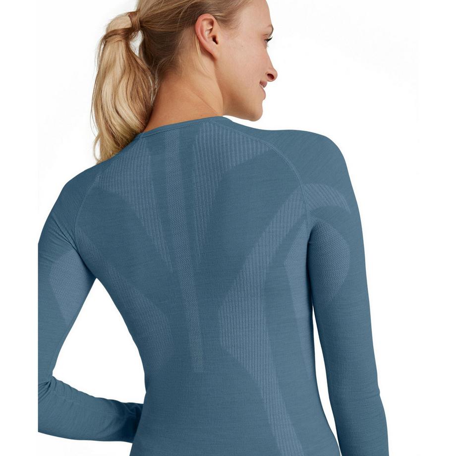 FALKE  langarshirt, wool-tech 