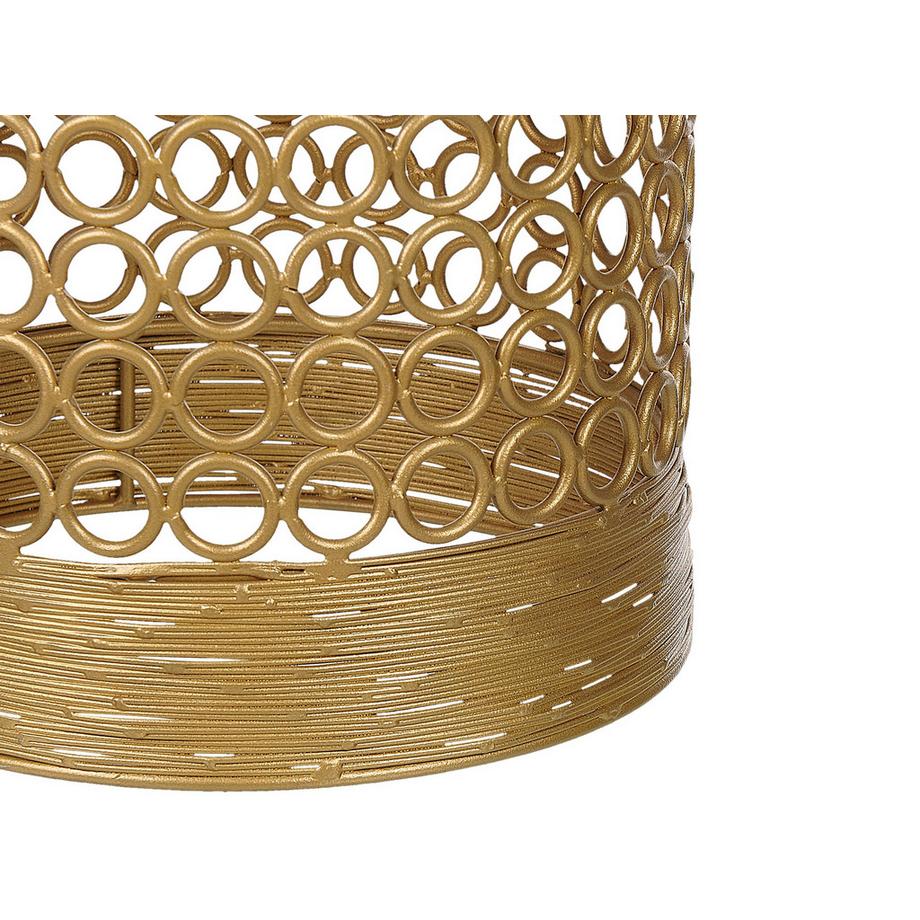 Beliani Beistelltisch aus Mangoholz  WAIHI  