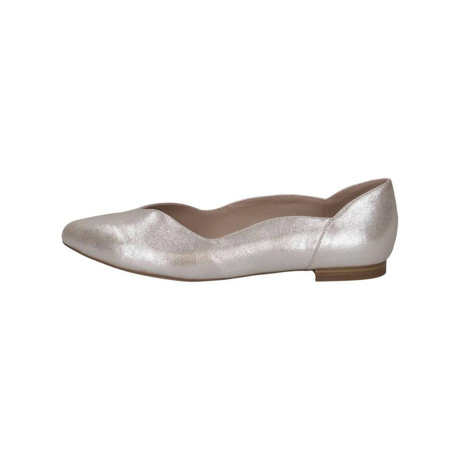 CAPRICE Ballerines à bouts pointus métalliques  