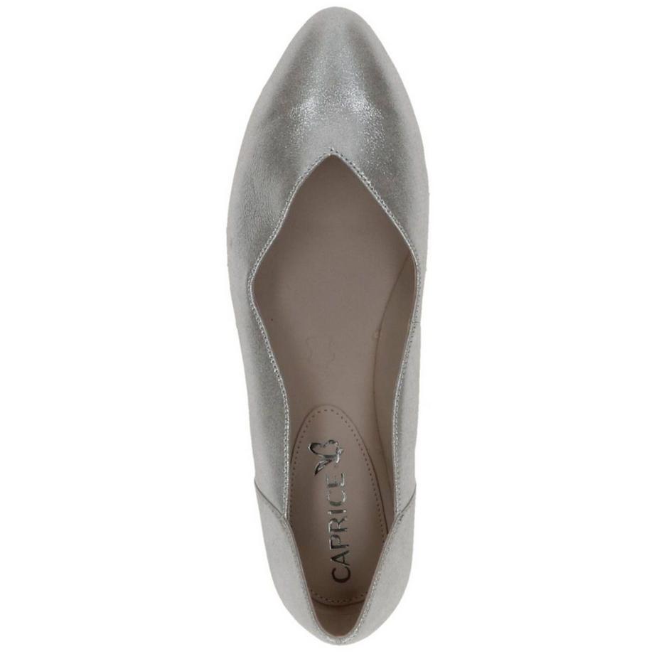 CAPRICE Ballerines à bouts pointus métalliques  