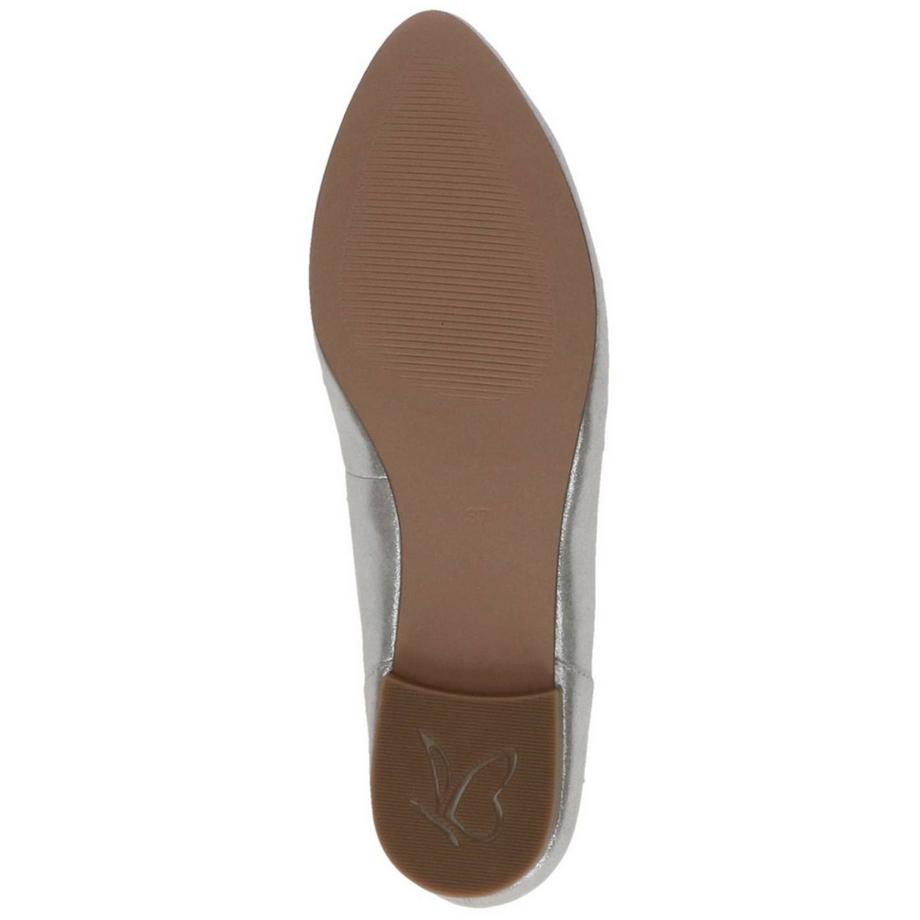 CAPRICE Ballerines à bouts pointus métalliques  