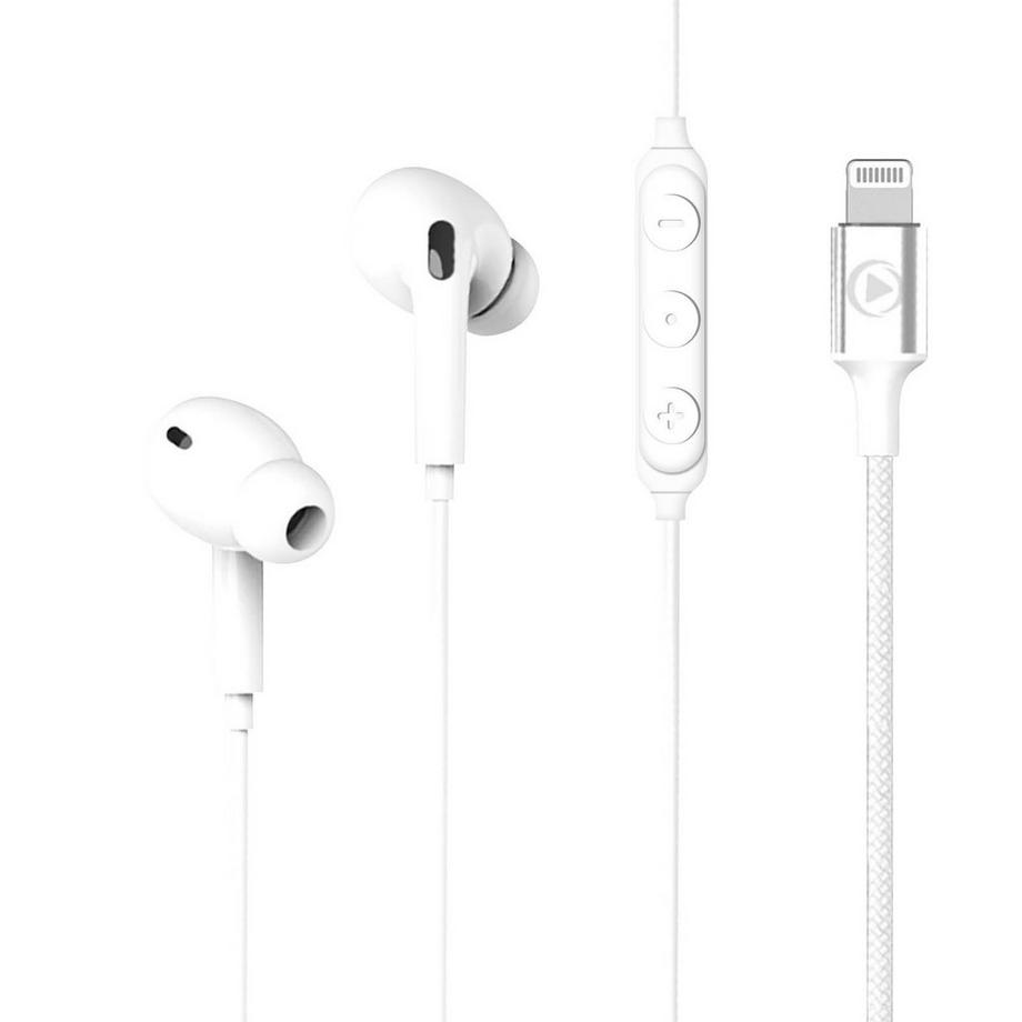 Force Power  Auricolari Lightning Force Play bianco 