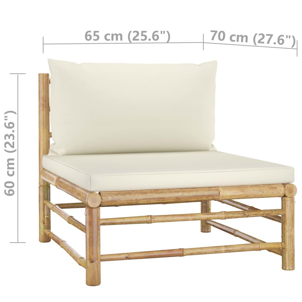 VidaXL Garten-lounge-set bambus  