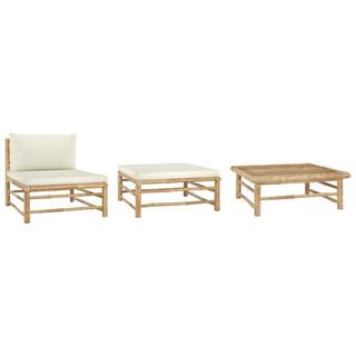 VidaXL Garten-lounge-set bambus  