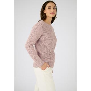 Damart  Pull col rond maille chinée Thermolactyl 