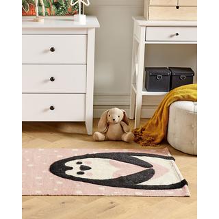 Beliani Tapis en Coton Moderne PENGKOL  