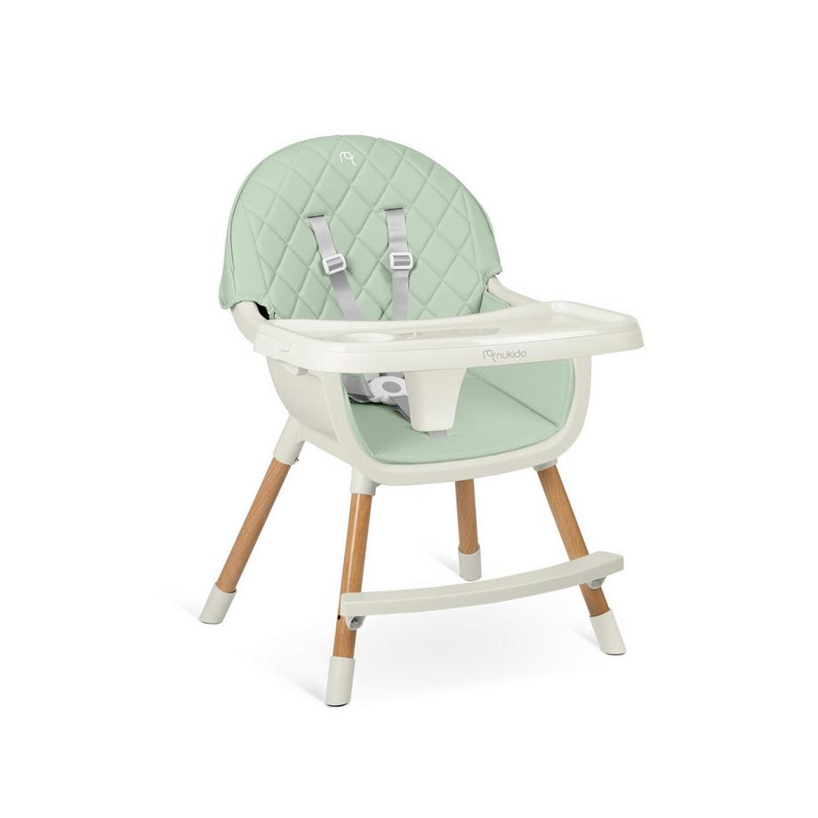 B2X  Nukido Lilo Chaise de salle à manger pour enfant Vert menthe 