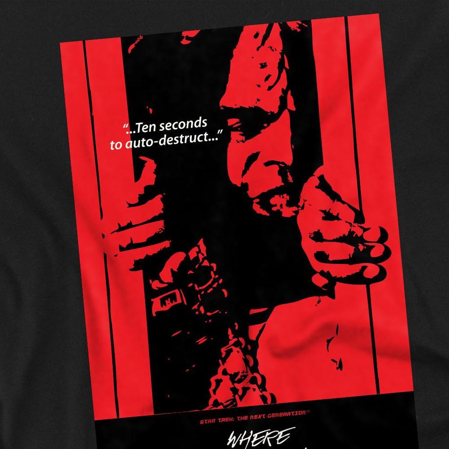 Star Trek The Next Generation Season 2 Episode 2 Langarm T-Shirt  