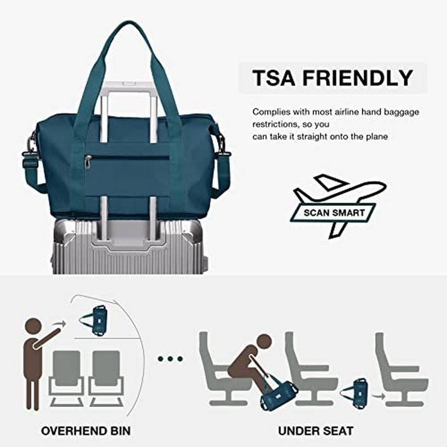 Only-bags.store Ryanair Sac de Voyage Bagage à Main 40x20x25 Weekender Bag  