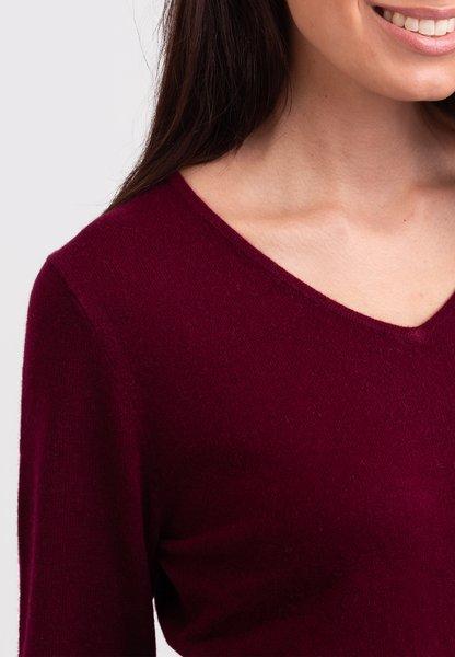 CASH-MERE.CH  Kaschmir V-Ausschnitt Pullover 