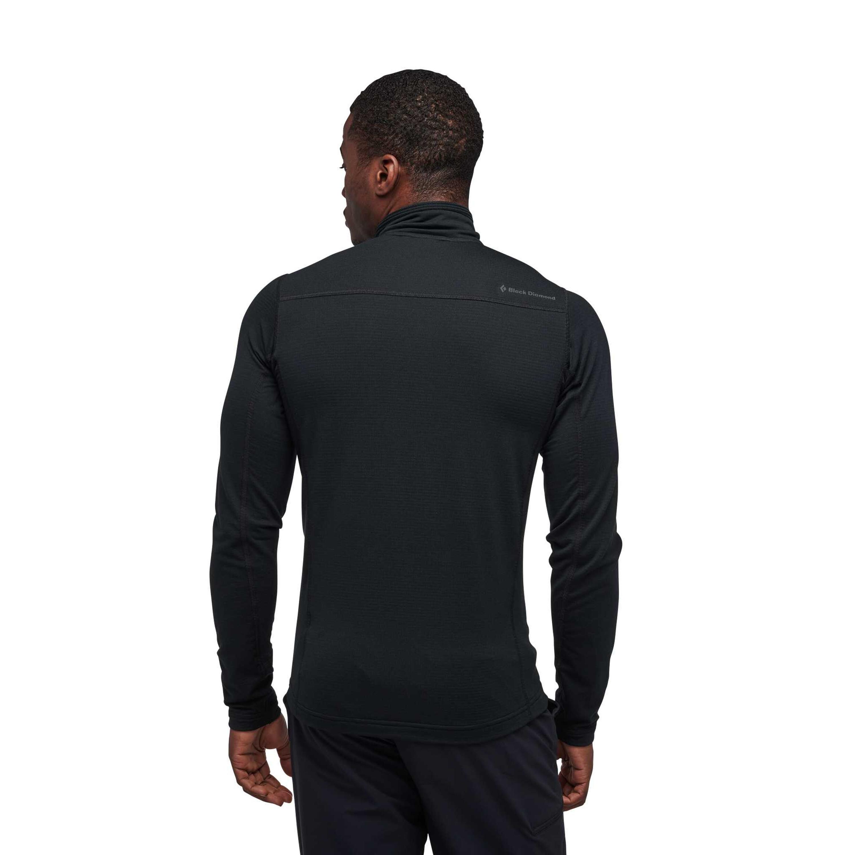 Black Diamond  fleece half zip black diaond coefficient lt po 