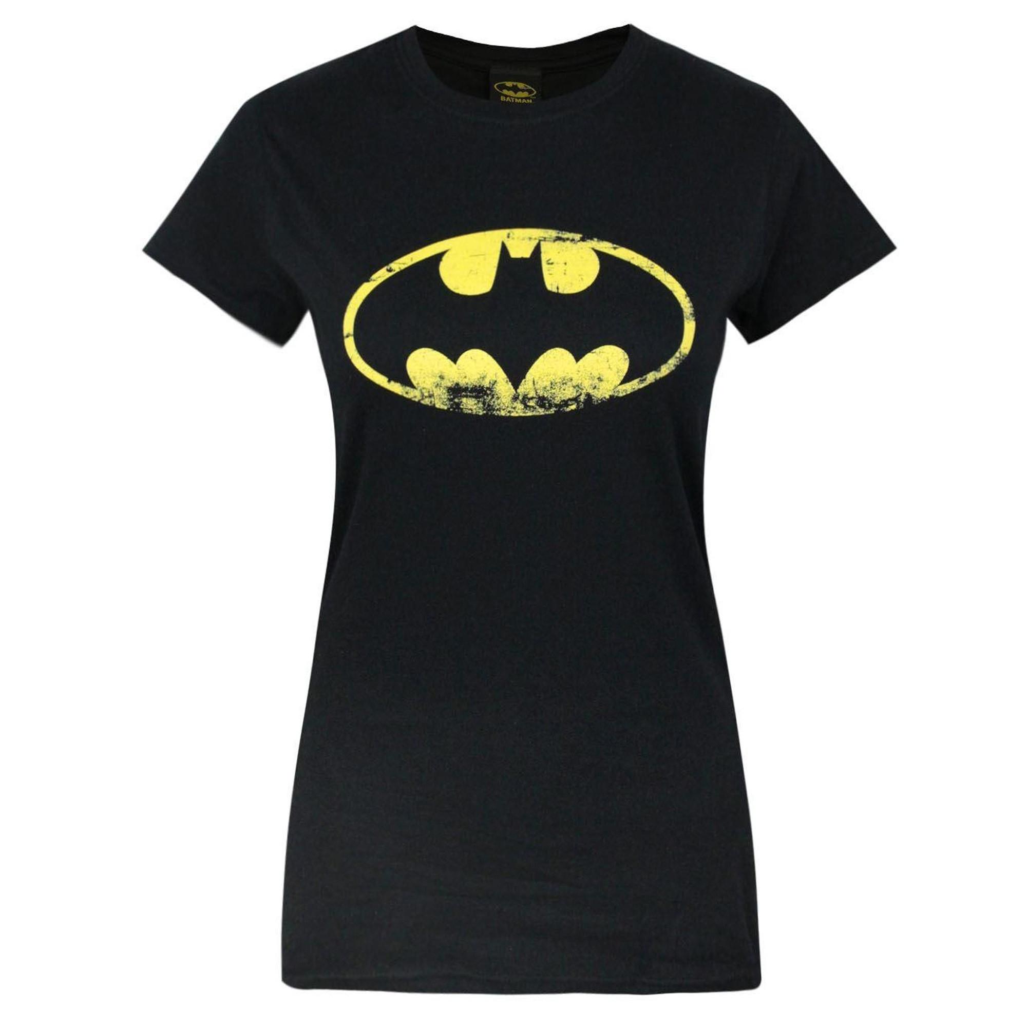 BATMAN  TShirt mit Logo, UsedLook 