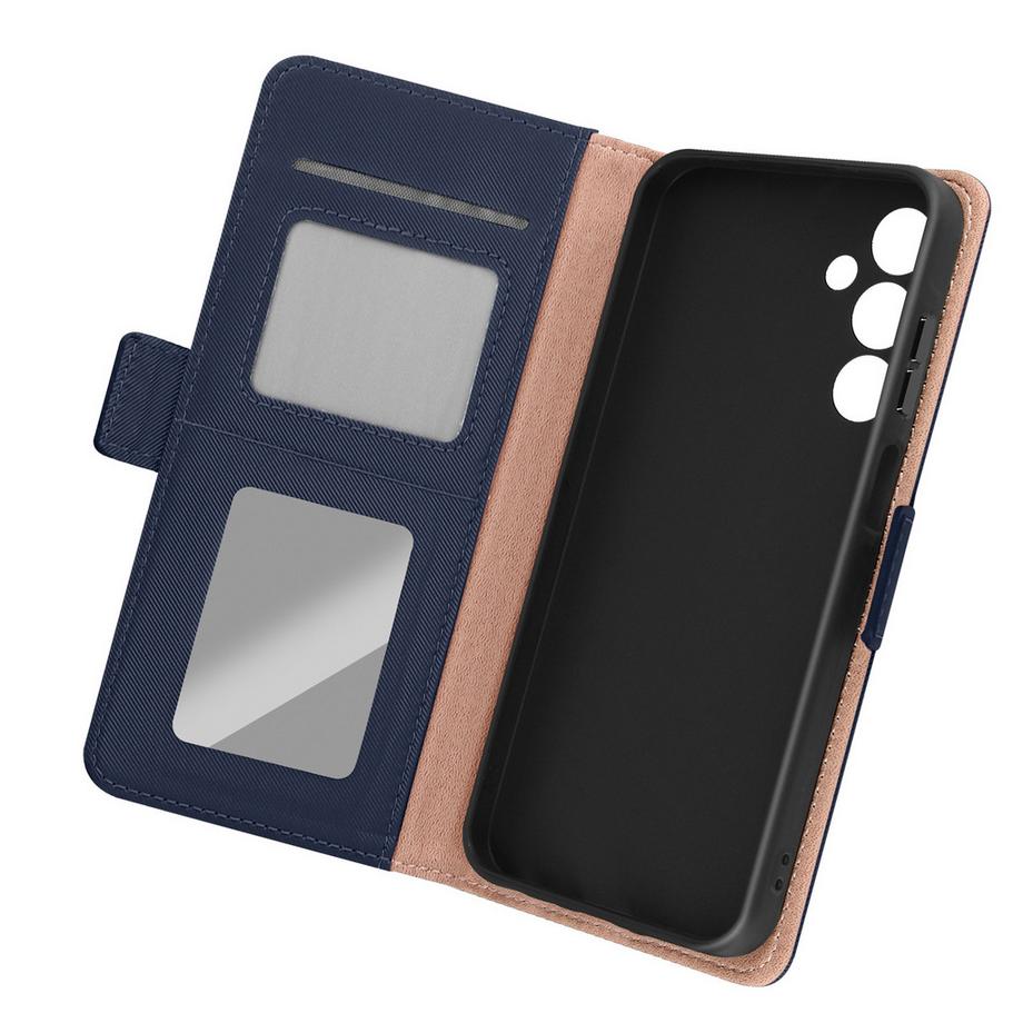 Avizar  Étui Samsung A25 5G Portefeuille Bleu 