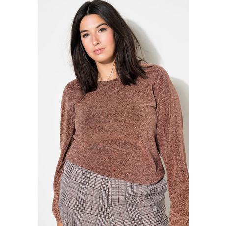 Studio Untold Glitzer Jersey Ballon Langarmshirt  