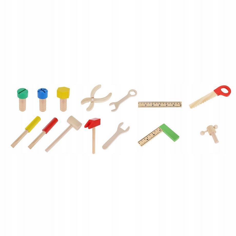 Kruzzel  Werkzeugkasten aus Holz für Kinder 