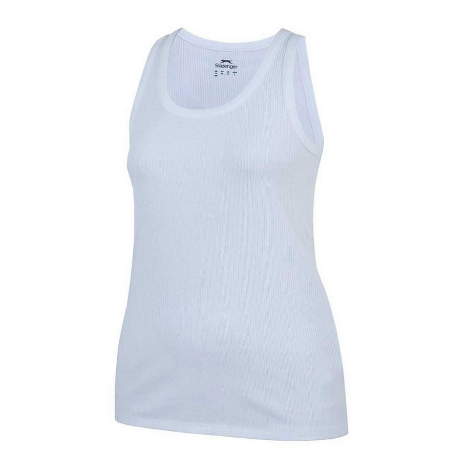 Slazenger Débardeur côtelé avec logo  