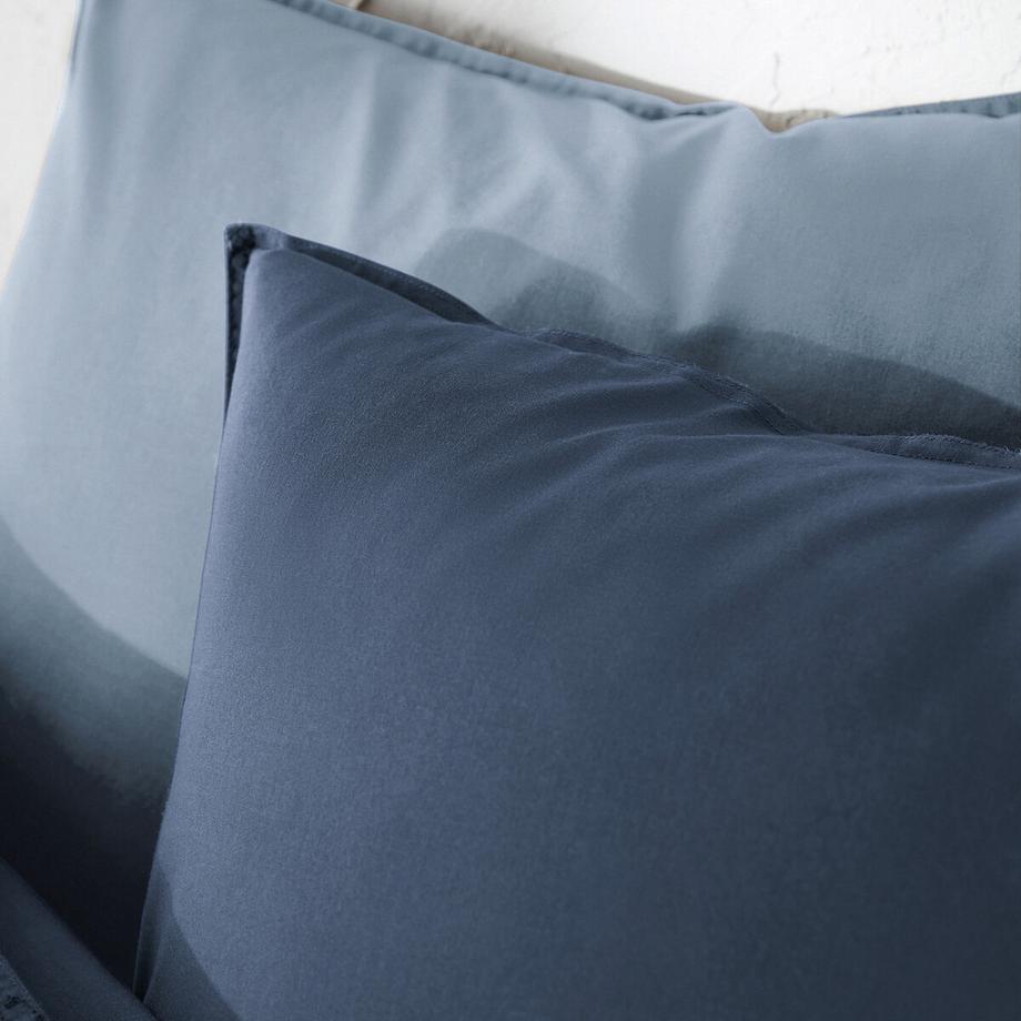 La Redoute Intérieurs Scenario Housse de couette unie en coton lavé  