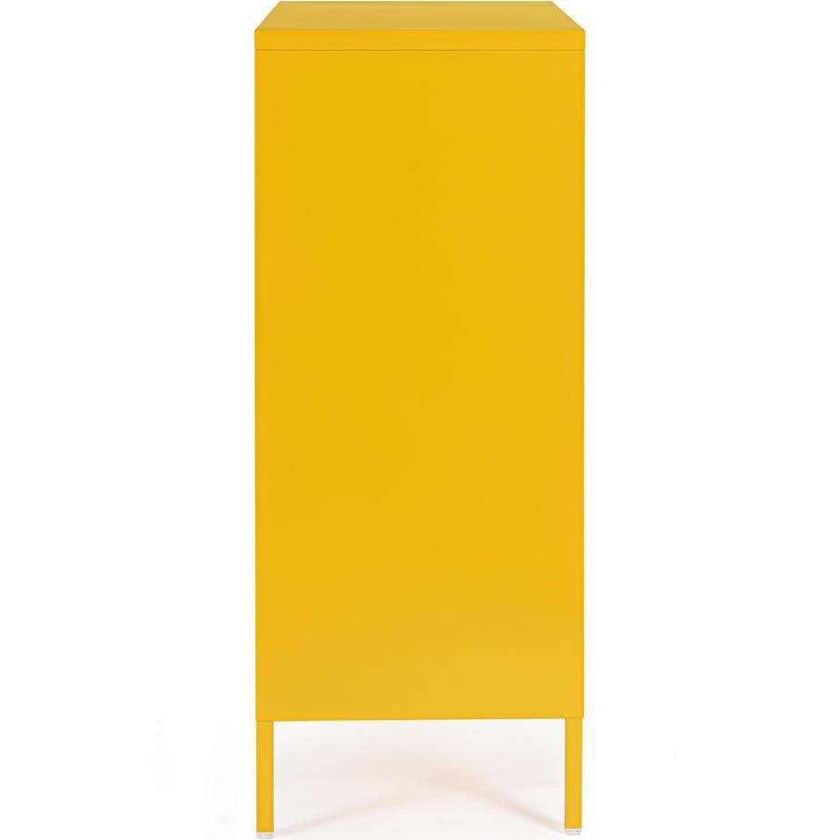 mutoni Commode Cambridge jaune 40x80x101  