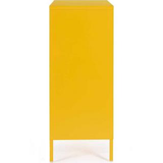 mutoni Commode Cambridge jaune 40x80x101  