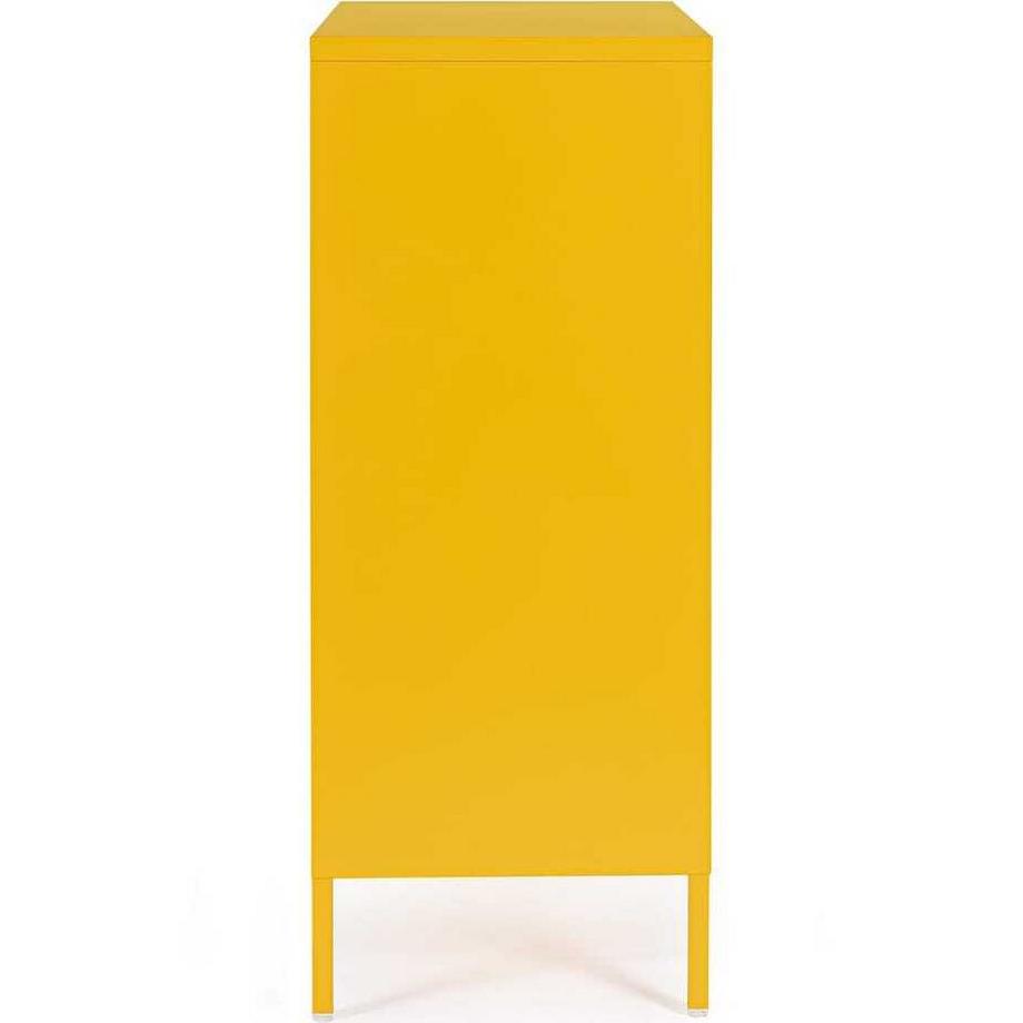 mutoni Commode Cambridge jaune 40x80x101  