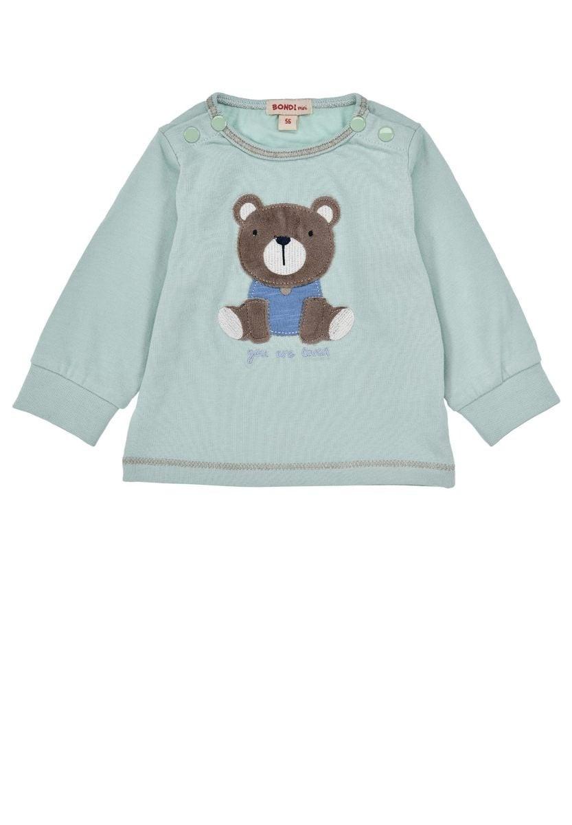 Bondi  Baby langarm Shirt Teddybär 