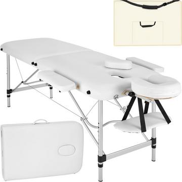 Table de massage Pliante 2 Zones Aluminium Portable + Housse