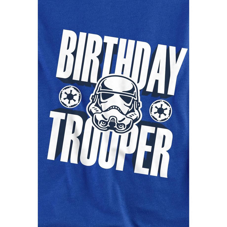 STAR WARS Sweat Birthday Trooper Col Rond  