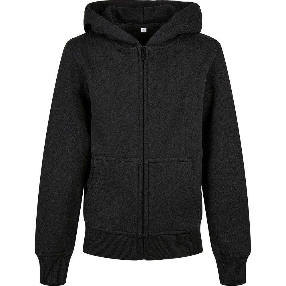 Build Your Own  Basic Hoodie mit durchgehendem Reißverschluss 