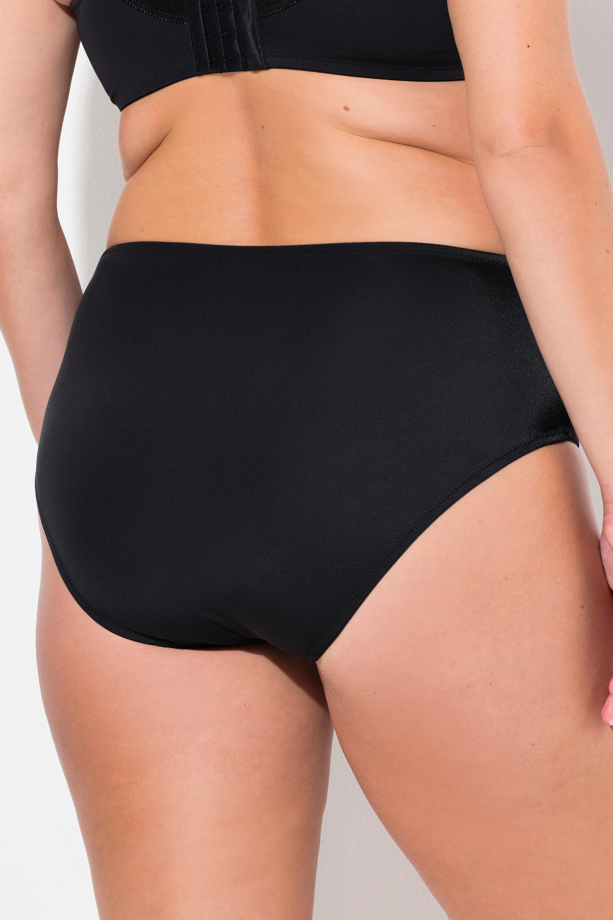 Ulla Popken Slip Midi Ricamo Paisley Microfibra  