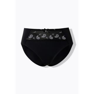 Ulla Popken Slip Midi Ricamo Paisley Microfibra  