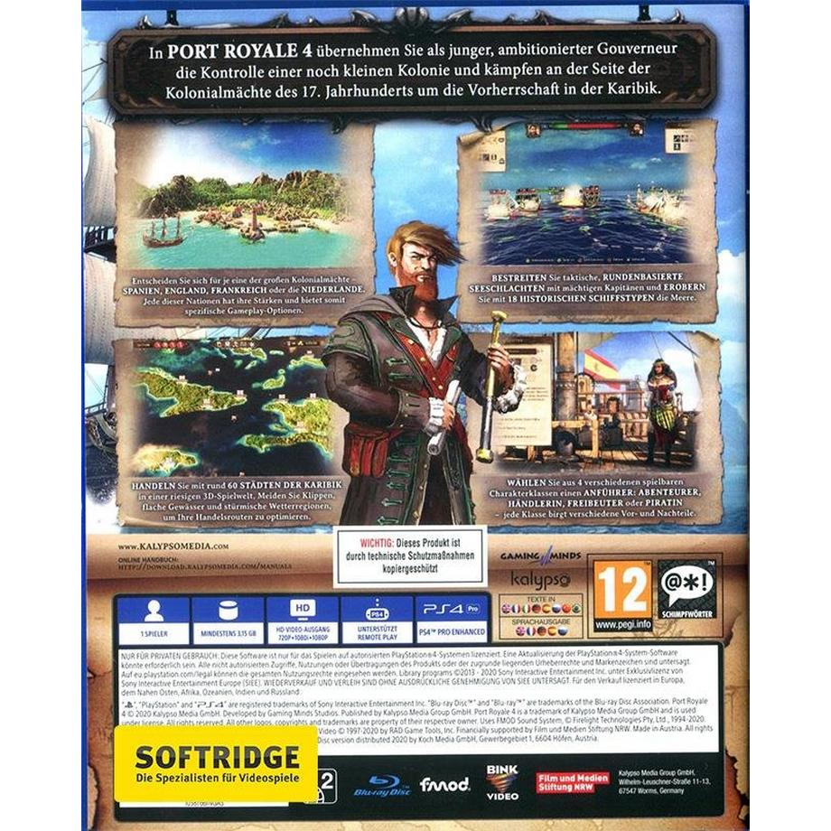 kalypso  Port Royale 4 