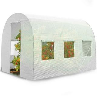 B2X Couverture pour serre 2x3,5m (7m²) blanche Plonos  