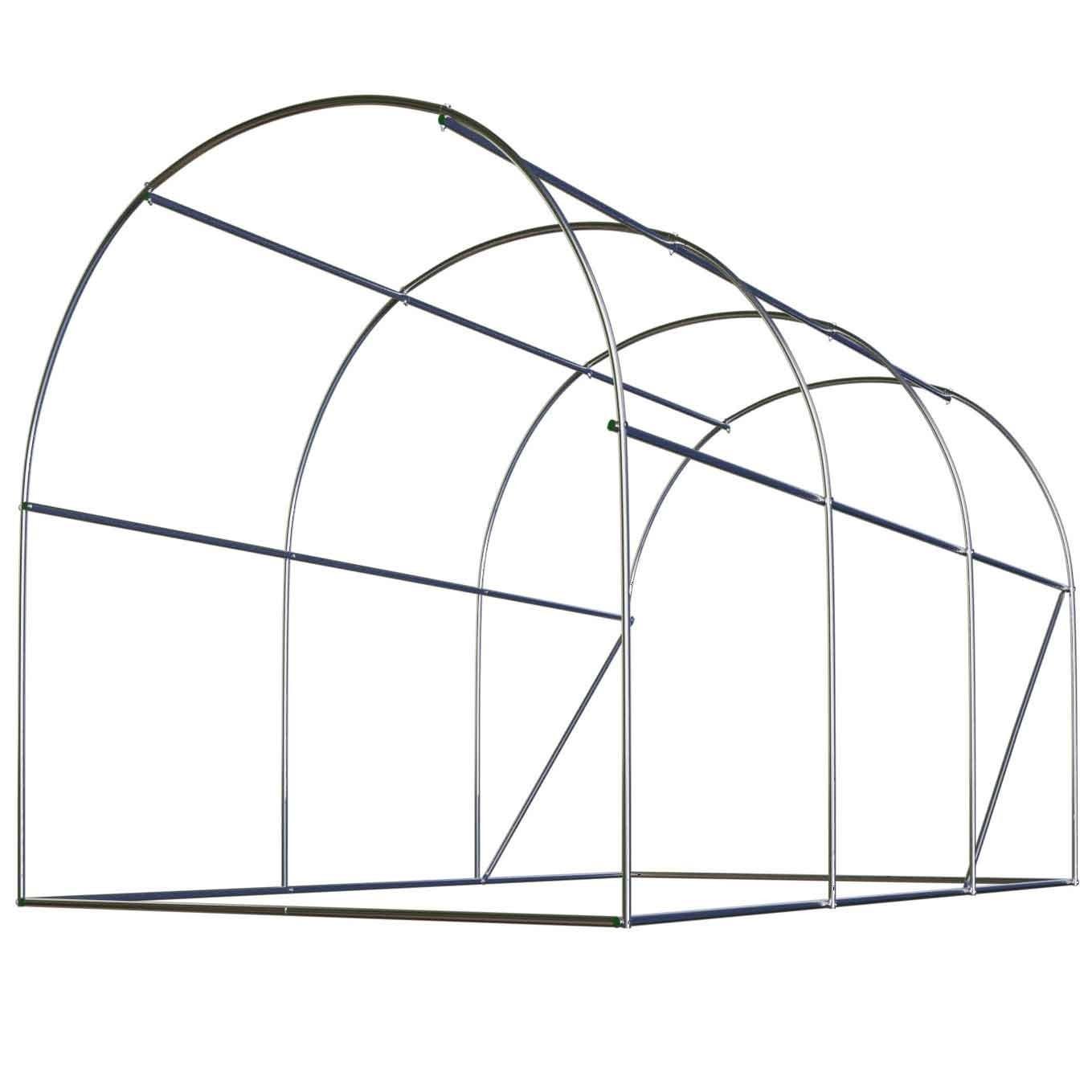 B2X Couverture pour serre 2x3,5m (7m²) blanche Plonos  