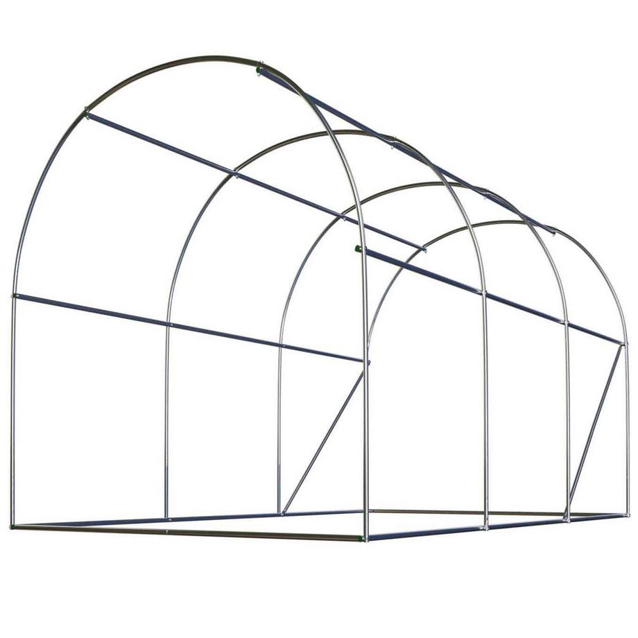 B2X Copertura per serra 2x3,5m (7m²) Plonos bianca  