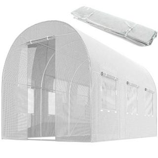 B2X Couverture pour serre 2x3,5m (7m²) blanche Plonos  