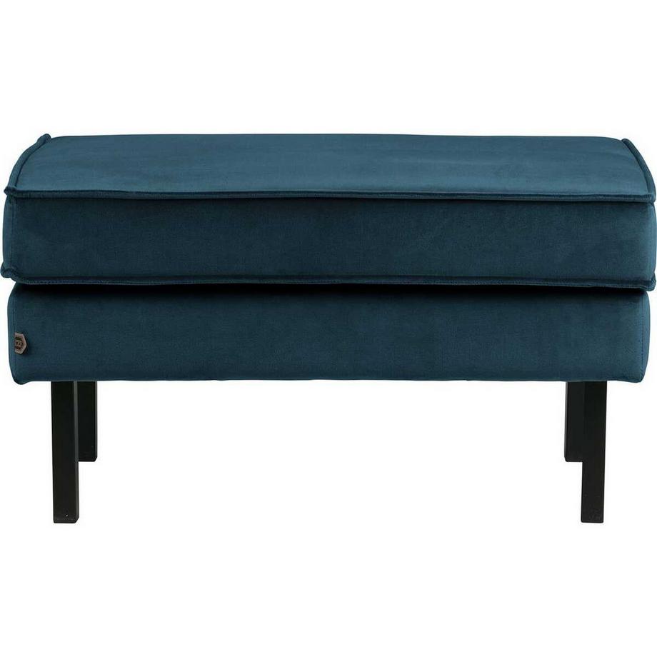 Tabouret Rodeo Velvet bleu