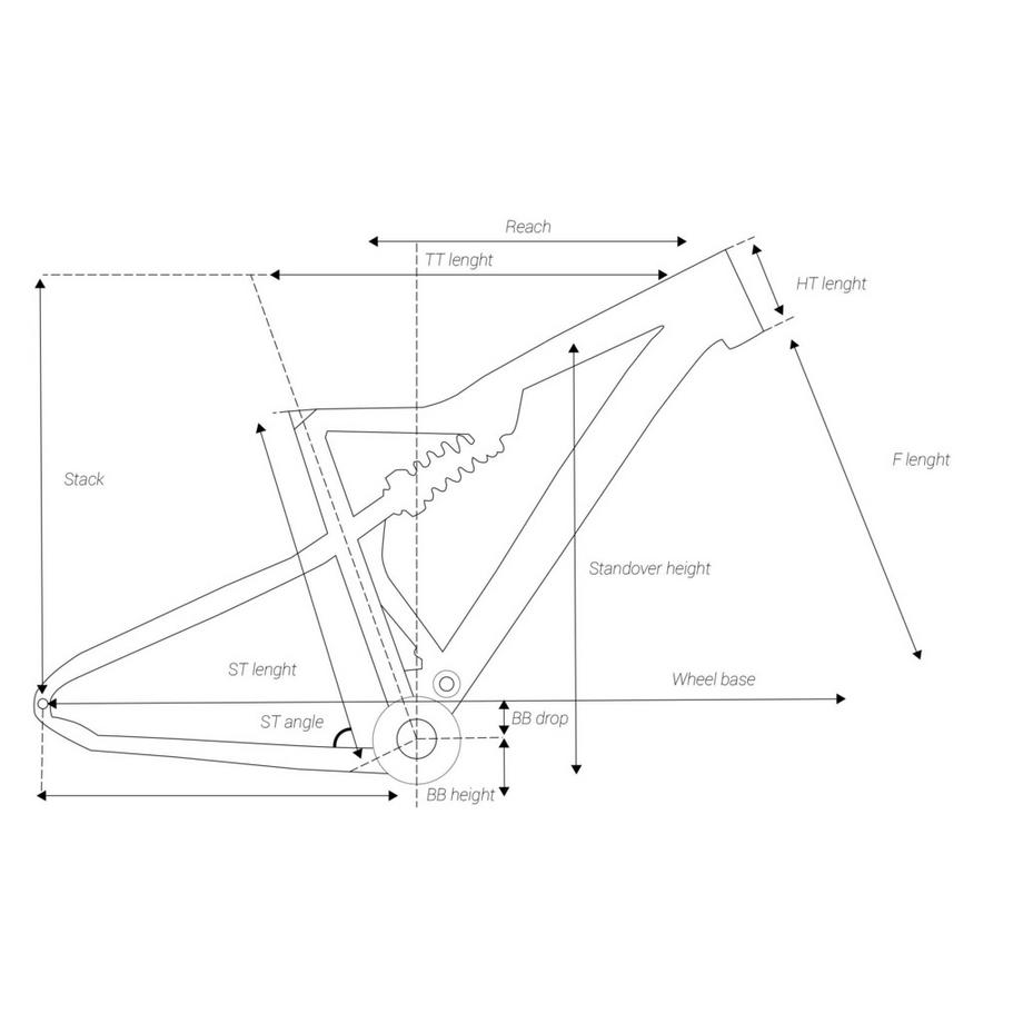 ROCKRIDER  Mountain bike hardtail 27.5 pollici telaio alluminio 