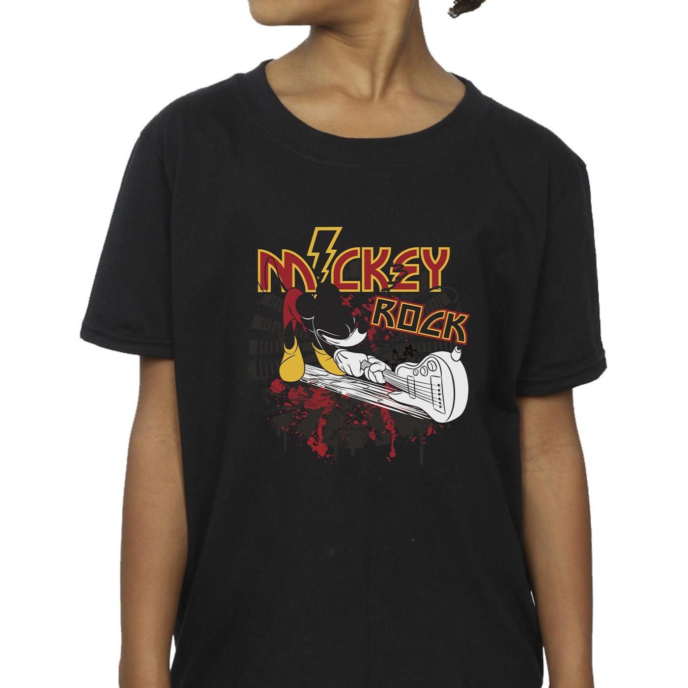 Disney  Mickey Mouse Smash Guitar Rock TShirt 