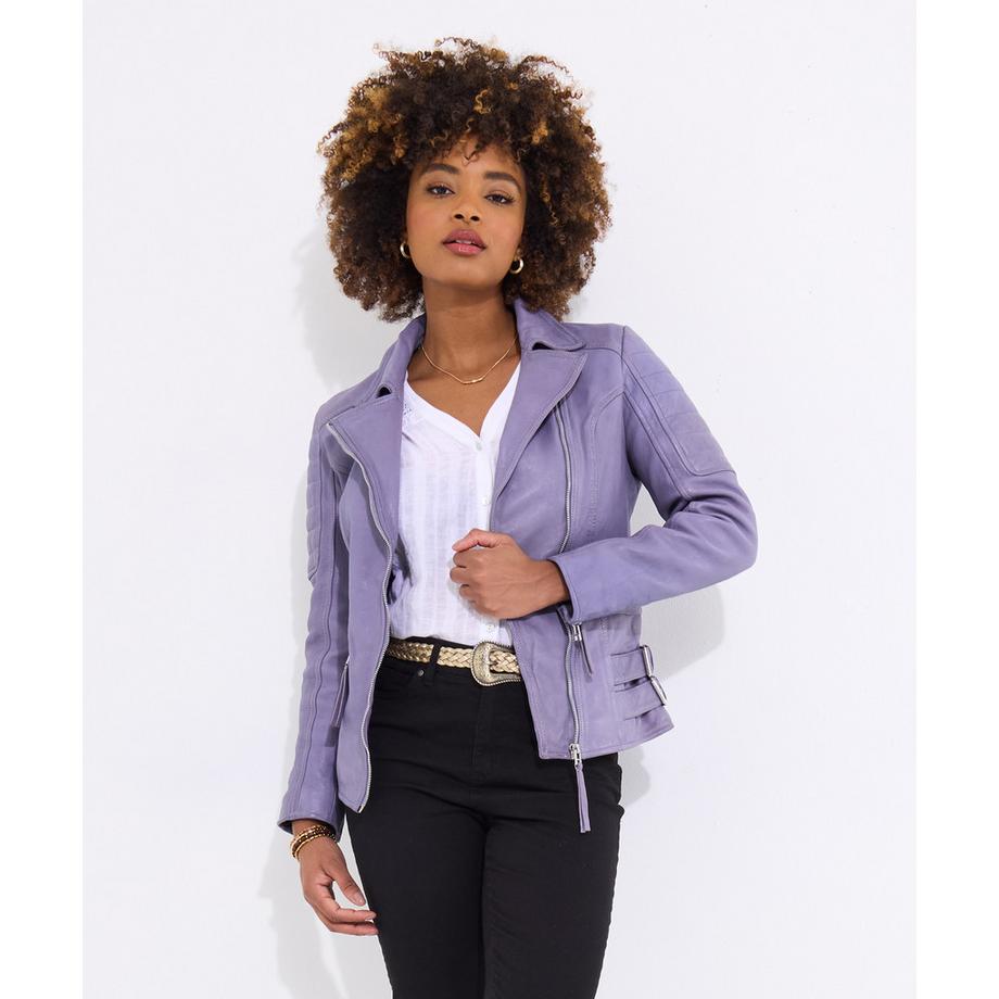 Gesteppte Biker-Jacke