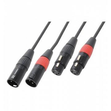 PD-Connex 177051 cavo audio 3 m XLR (3-pin) Nero