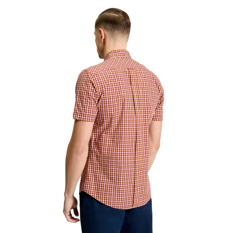 BEN SHERMAN Signature House Chemise à Carreaux Manches Courtes  
