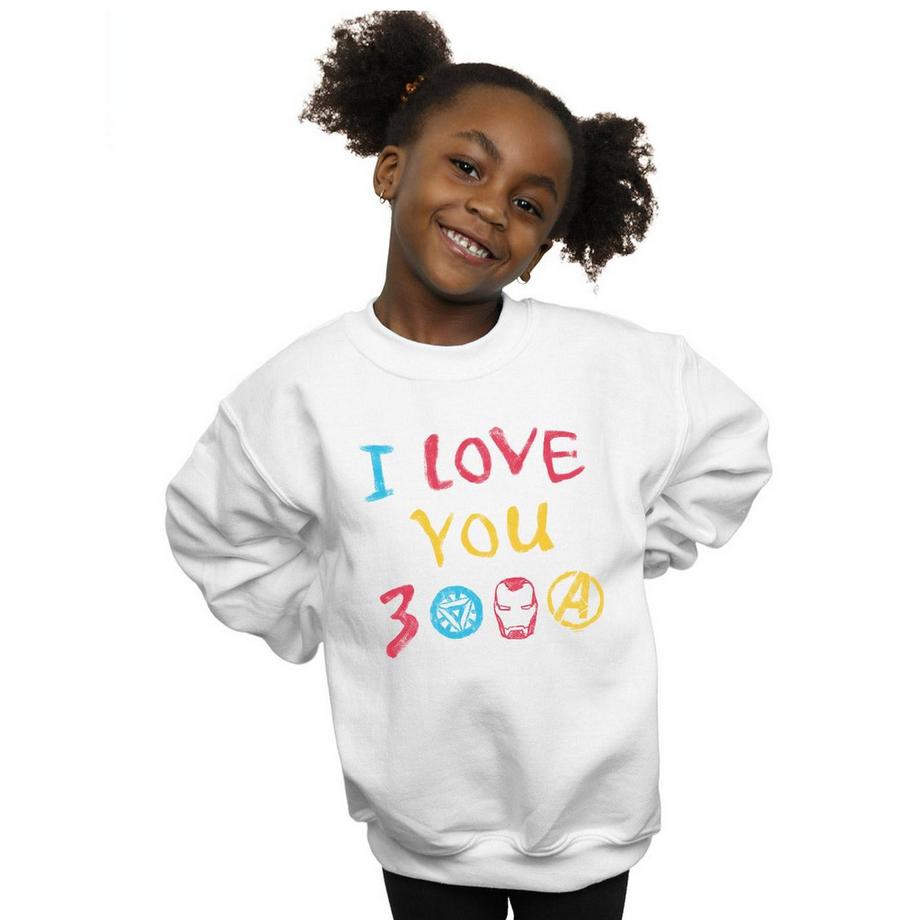 MARVEL  Avengers Endgame I Love You 3000 Sweatshirt 