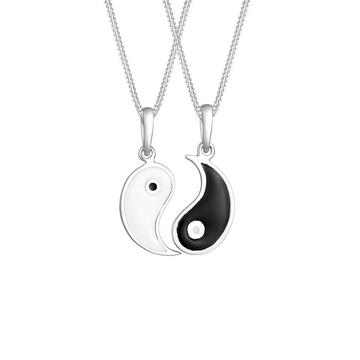 Halskette Partnerketten Yin Yang