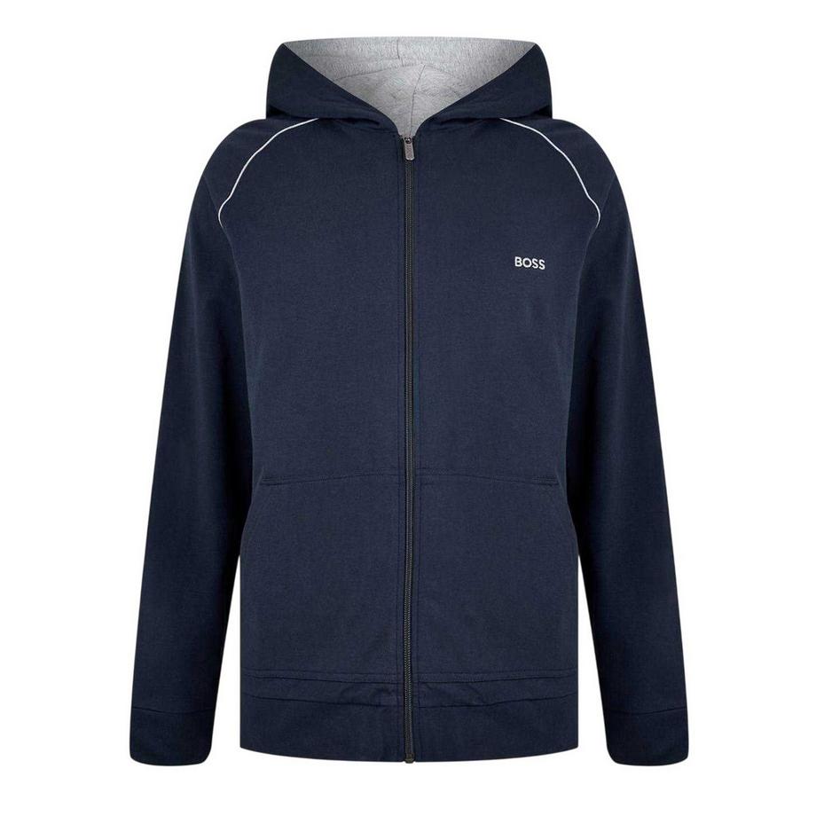 Mix&match Hoodie Mit Durchgehendem Reißverschluss