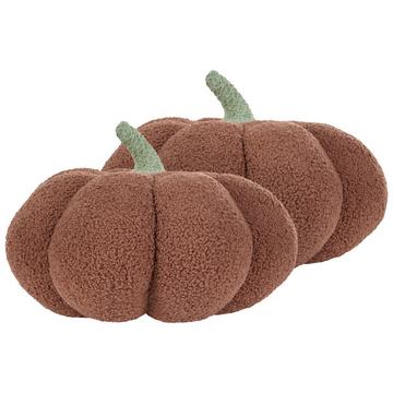 Lot de 2 coussins en Bouclé Rustique MUNCHKIN