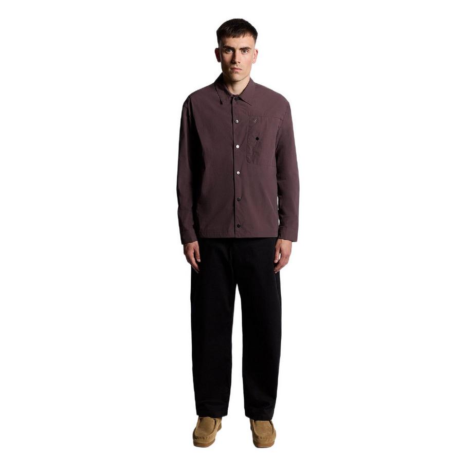 LYLE & SCOTT  Camicia Spiegazzato Oversize 