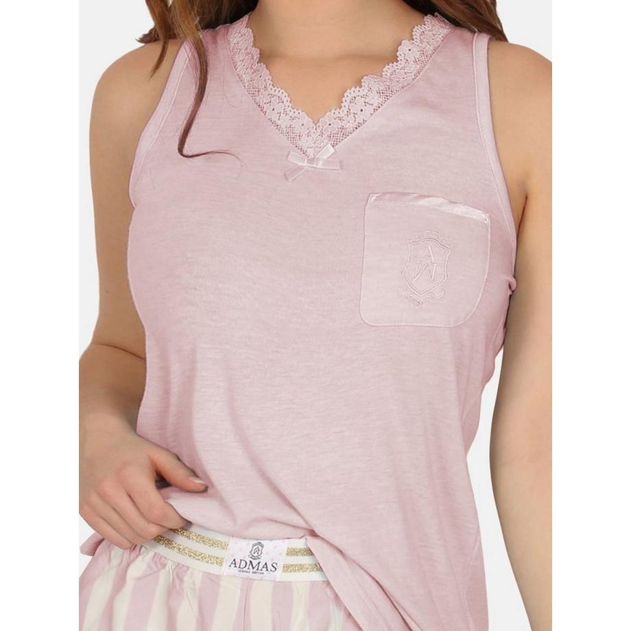 Admas Pyjama Short Débardeur Classic Stripes  