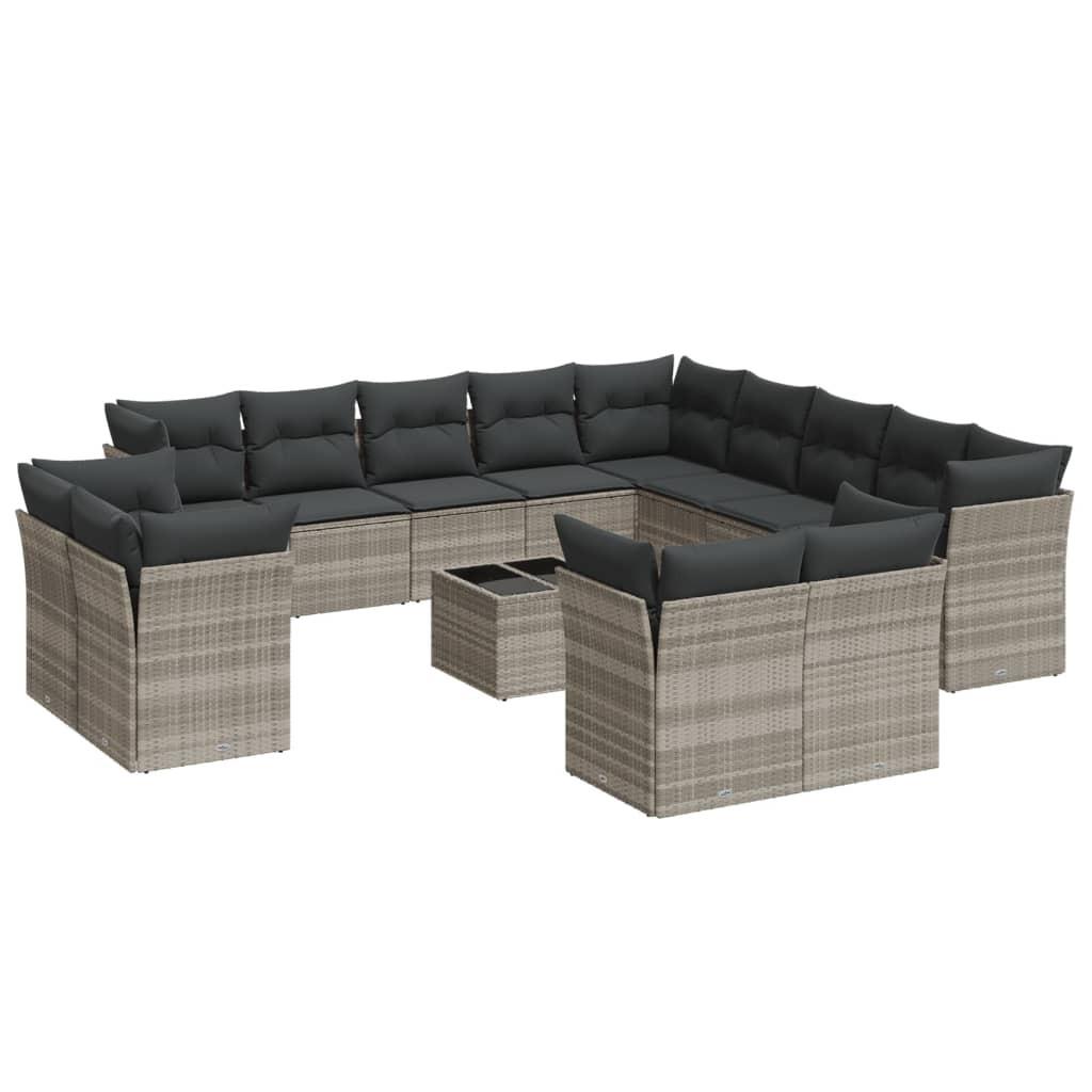 VidaXL Garten sofagarnitur poly-rattan  