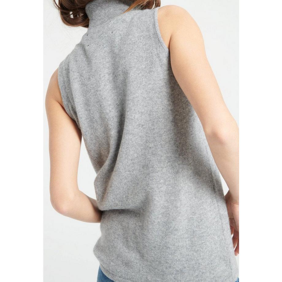 Studio Cashmere8 LILLY 13 Pull col roulé sans manches  